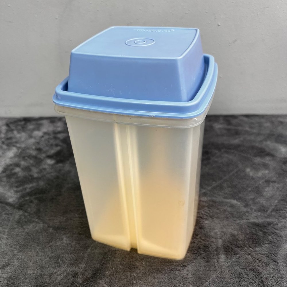 Tupperware Pick a Deli Pickle Keeper Storage Container Blue 3 pc 1560-3 - Picture 6 of 9